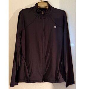 Champion Double Dry Full Zip Black Jacket XL